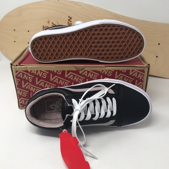 VANS Old Skool Leather Flannel Violet W AUTHENTIC - Picture 5 of 8